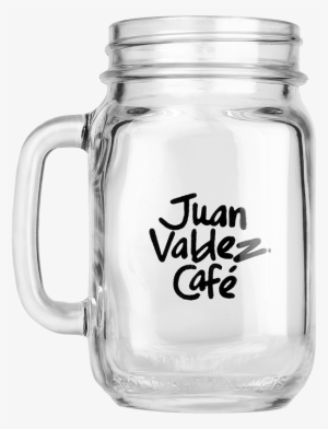 Glass Mason Mug