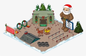 Fg Building Reindeertrainingfacility - Cartoon
