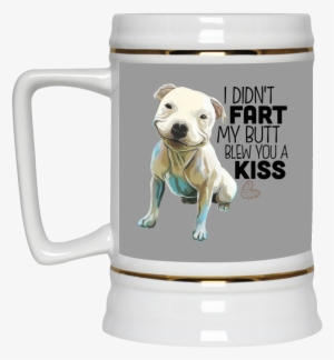 Pit Bull Pittie Beer Stein 22oz