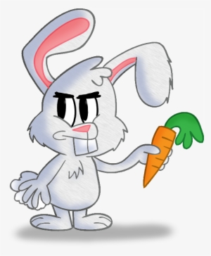 Angry Cartoon Rabbit Clipart Rabbit Hare Clip Art - Rabbit