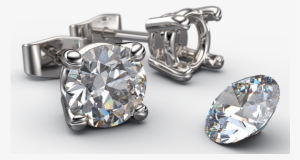 4 Claw Diamond Studs - Diamond
