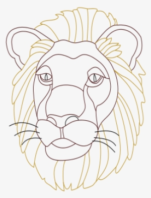 Free Lions Head - Illustration