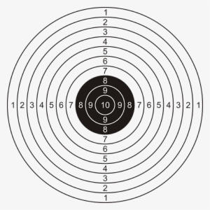 Circle Template Infantry Shooting Shield Main Image - Shooting Target Template