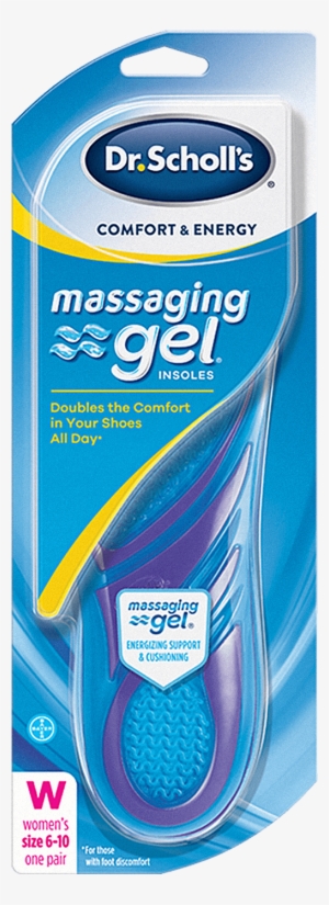 Front Of Dr - Dr. Scholls Comfort And Energy Massaging Gel Insoles