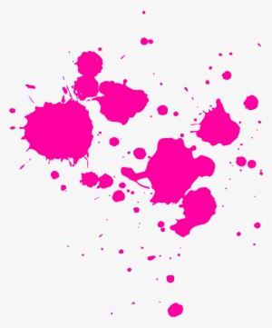 Paint Spot Splat Splatter Art Spray Water Color Colorfu - Black Paint Splatter Vector