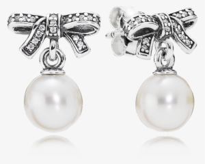 Delicate Sentiments, White Pearl & Clear Cz
