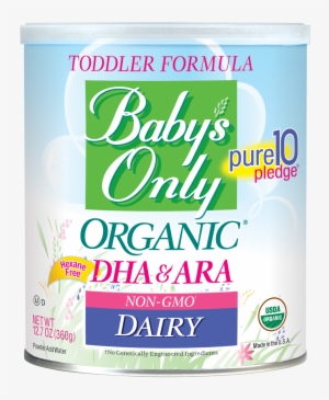 Baby's Only Organic Dairy With Dha & Ara Toddler Formula - Babys Only Dairy Dha