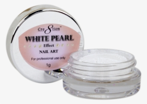 Nail Art White Pearl - Nail Art