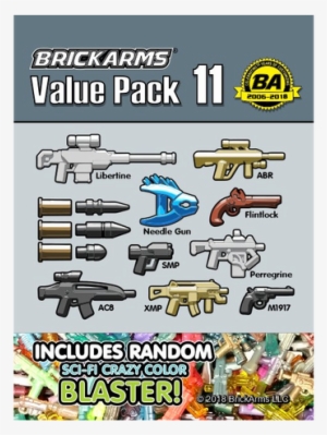 Brickarms Value Pack - Brickarms Value Pack 2 Weapons Pack,