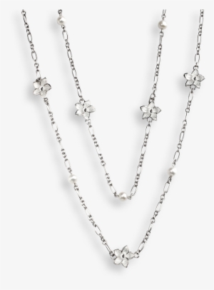 Nicole Barr Designs Sterling Silver Stephanotis Necklace - Necklace