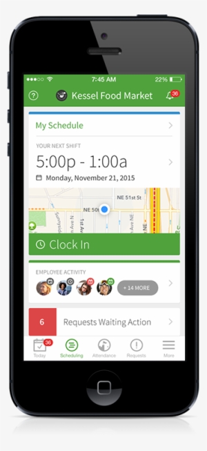 Employee Scheduling App On Iphone Android Easy To Manage - Flex Timer - Home Edition