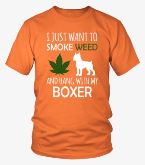 I Just Want To Smoke Weed And Hang Out With My Boxer - Billabong Mirrors Ss Xl