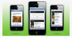 Psd To Mobile Template Conversion - Iphone 4