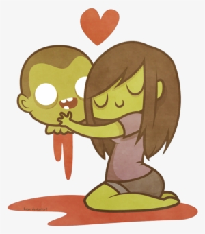 For My Valentine - Cute Zombie Love