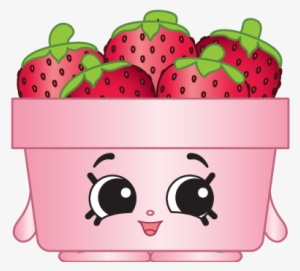 Strawberry Top Ct Art - Shopkins Season 6 Strawberry