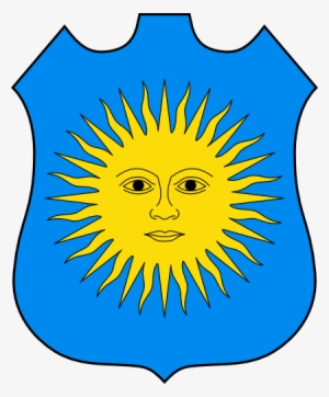 De Azur, Un Sol De Treinta Y Dos Rayos De Oro - Heraldica Sol