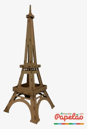 Torre Eiffel De Papelão