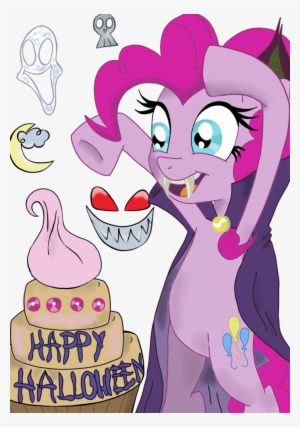 Kosa17, Bipedal, Cake, Halloween, Pinkie Pie, Pony, - Cartoon