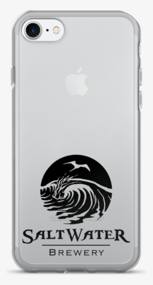 Iphone 7/7 Plus Case - Saltwater Brewery - Black Logo - Tote Bags