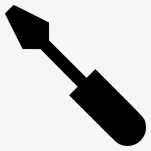 Png File - Silhouette Of A Screw Driver