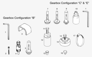 Gearbox "b, C, E" Repair Tools - Rotax 241-875 Allen Screw M6x70/45