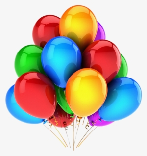 Baloes Png Para Flyers - Party Balloons Transparent Background