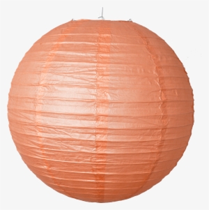 Peach Paper Lantern-04 - Paper Lantern