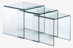 Explorer Glass Nesting Tables - Zuo Modern Explorer Nesting Table