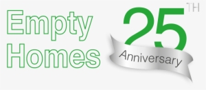 25th Anniversary Of The National Campaigning Charity, - Green 25th Anniversary Logo
