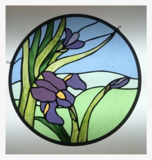 Small Floral Window - Stained Glass