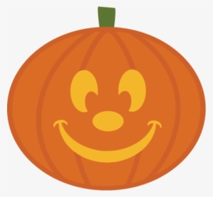 Pumpkin With Face Svg Cut Files For Scrapbooking Halloween - Halloween Pumpkin