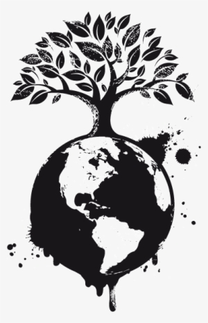 Global Tree Wall Sticker - Poster Making About Trees