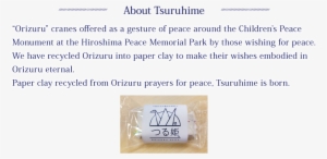 “orizuru” Cranes Offered As A Gesture Of Peace Around - Children's Peace Monument