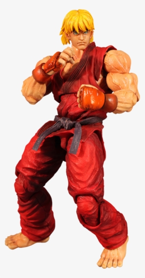 Ken Masters Collectible Figure - Ken Street Fighter Figure