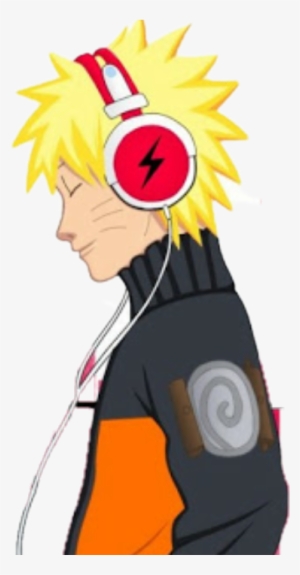 Uzumaki Naruto Listening To Music
