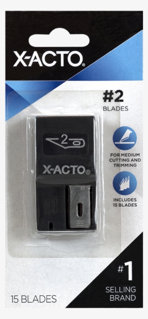 From The Manufacturer - X-acto Dispenser With #2 Blades, Pack