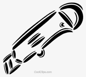 Exacto Knife Royalty Free Vector Clip Art Illustration