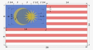 Open - Malaysia Flag Standard Size