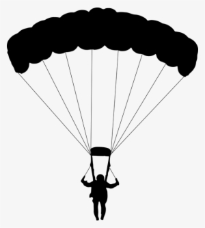 Free Photo Man Parachute Parachuting Sky Diving Glide - Parachute Transparent Background