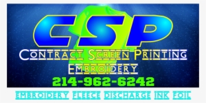 Csp Contract Screen Printing