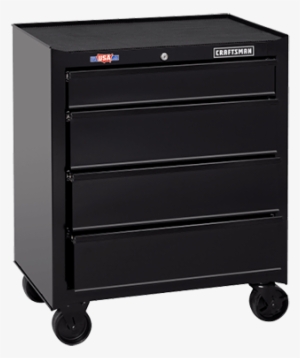 1000 Series 27" Wide 4-drawer Rolling Tool Cabinet - Craftsman