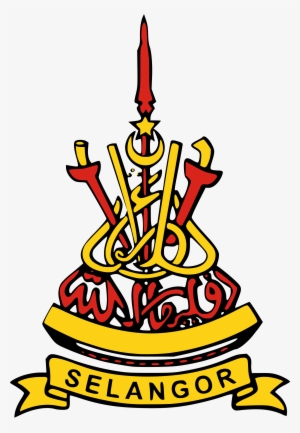 Flag Clipart Selangor - Selangor Coat Of Arms