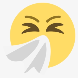 Spread By Coughs And Sneezes, Flu Viruses Can Live - Apparel Printing Emoji Sneezing Face Lunch Bag