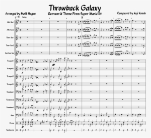 Throwback Galaxy Sheet Music Composed By Composed By - Document