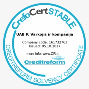 Crefocertstable Stamp En - Creditreform