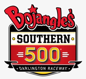 Hartsville's Gregory A Throwback Fan - Bojangles Southern 500 Logo