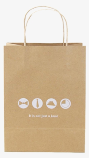Recycled Kraft Paper Bags With Twisted Handle - Recycling