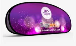 Large Horizontal Pop Up A-frame Banner Stand - Banner