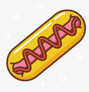 Text Clipart Cart Hot Dog Png 1061 * 1093 Transprent - Hot Dog