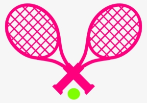 Tennis Racquets And Ball Sticker